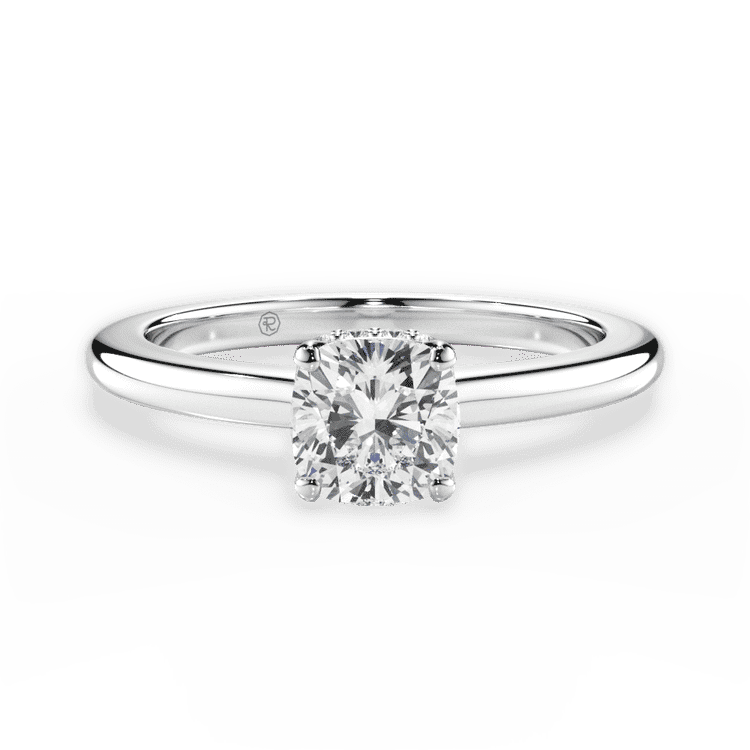 14kt White Gold/18kt White Gold/Platinum/cushion/top sku 1CUZ1341