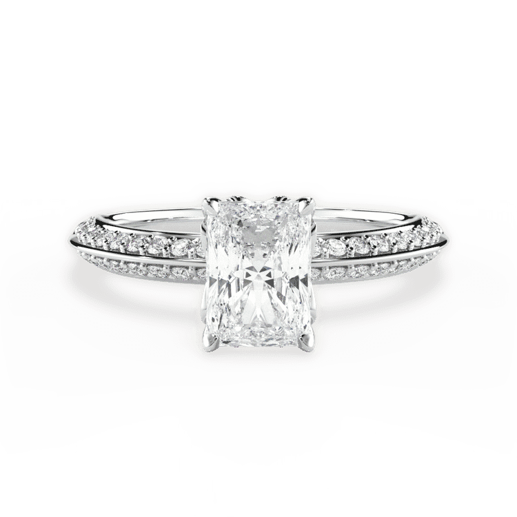 14kt White Gold/18kt White Gold/Platinum/radiant/top sku 1RAZ4770