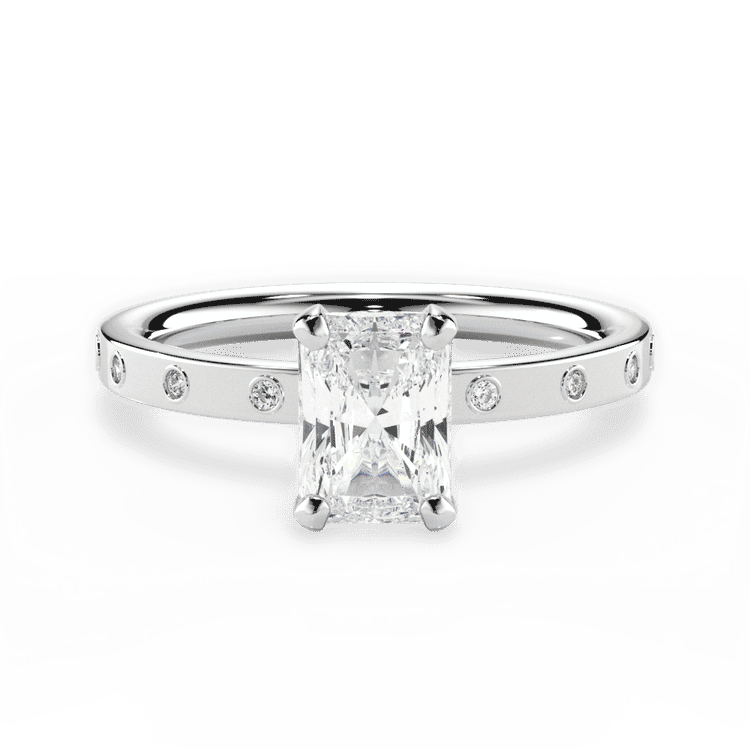 14kt White Gold/18kt White Gold/Platinum/radiant/top sku 1RAZ1398