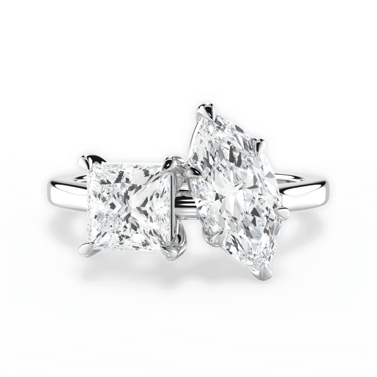 14kt White Gold/18kt White Gold/Platinum/marquise/top sku 1PCZ1004AMQ