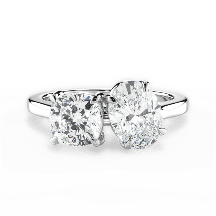 14kt White Gold/18kt White Gold/Platinum/oval/top sku 1CUZ1002ALDOV