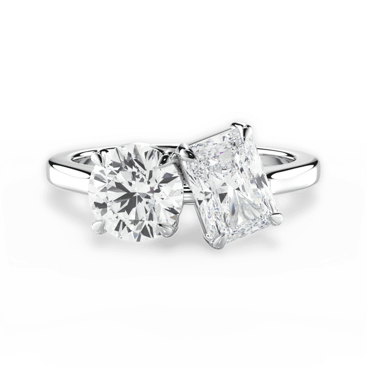 14kt White Gold/18kt White Gold/Platinum/radiant/top sku 1RZ1003ARA