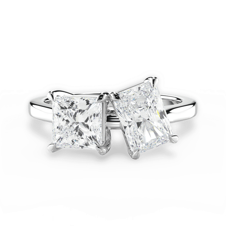 14kt White Gold/18kt White Gold/Platinum/radiant/top sku 1PCZ1004CLDRA