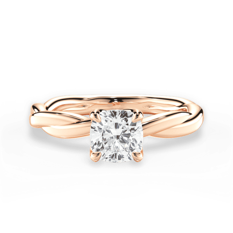 14kt Rose Gold/18kt Rose Gold/cushion/top sku 1CUZ4702