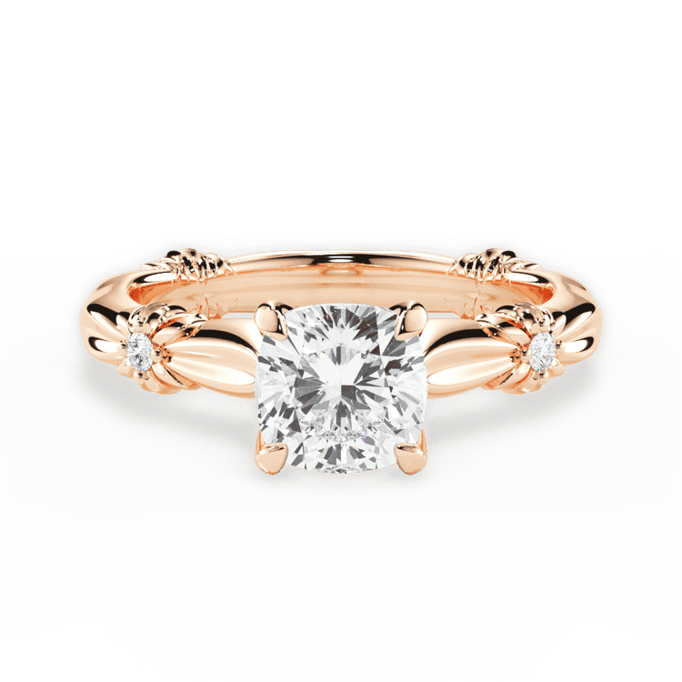14kt Rose Gold/18kt Rose Gold/cushion/top sku 1CUZ4754