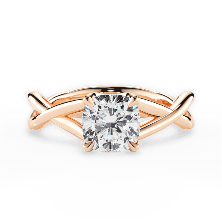 14kt Rose Gold/18kt Rose Gold/cushion/top sku 1CUZ4706