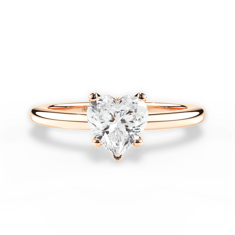 14kt Rose Gold/18kt Rose Gold/heart/top sku 1HZ1341