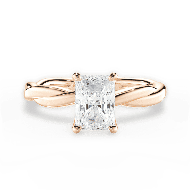 14kt Rose Gold/18kt Rose Gold/radiant/top sku 1RAZ4702