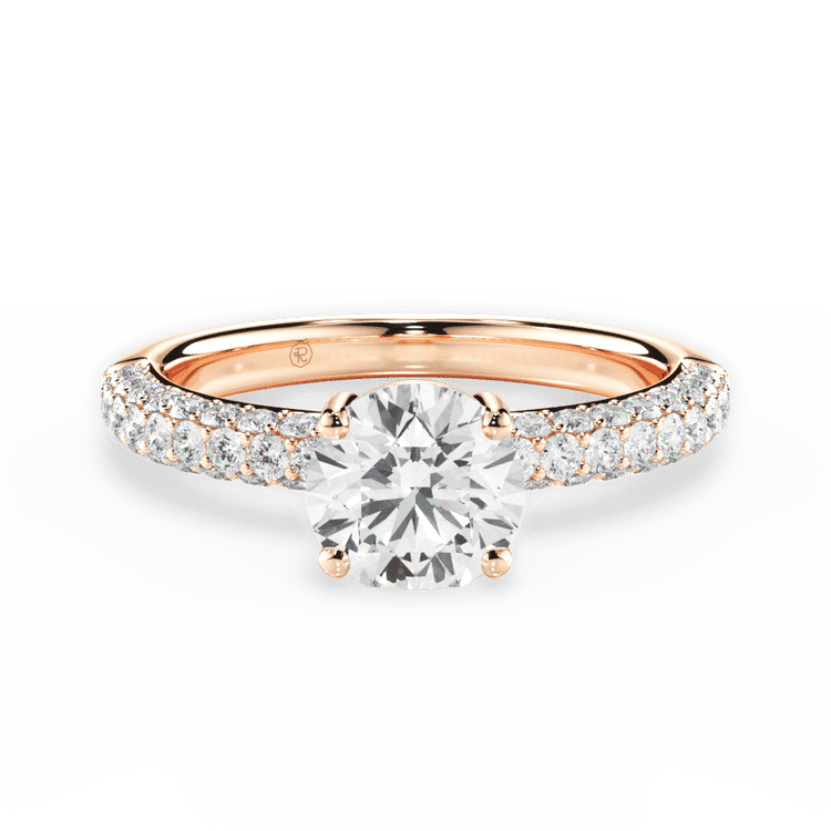 14kt Rose Gold/18kt Rose Gold/round/top sku 1RZ1340