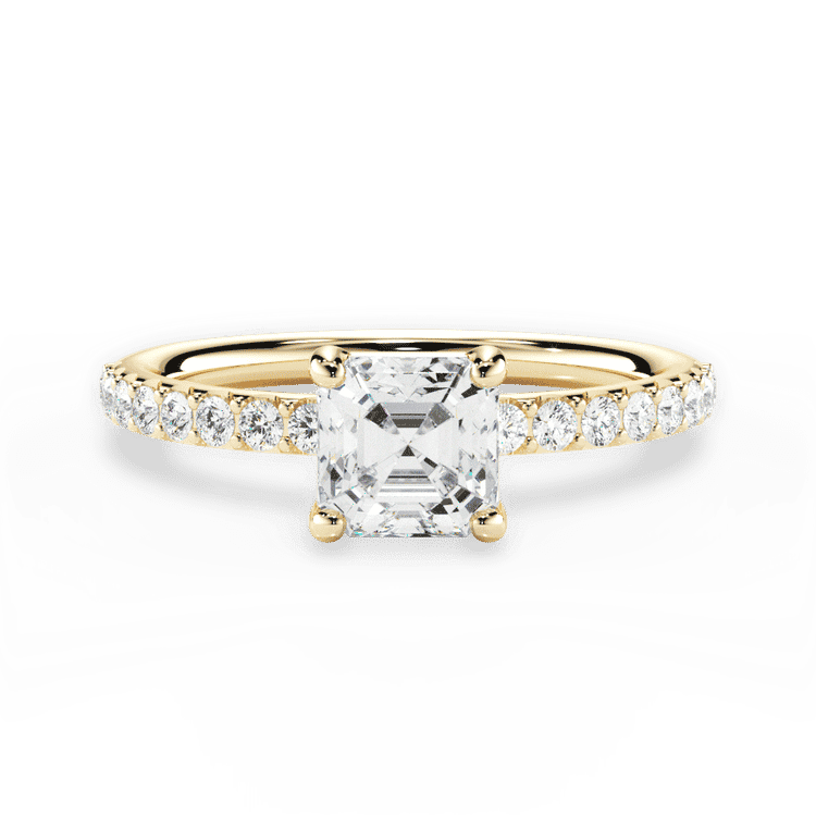 14kt Yellow Gold/18kt Yellow Gold/asscher/top sku 1ASZ4753