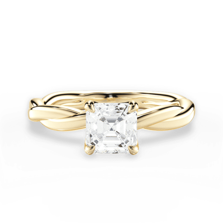 14kt Yellow Gold/18kt Yellow Gold/asscher/top sku 1ASZ4702