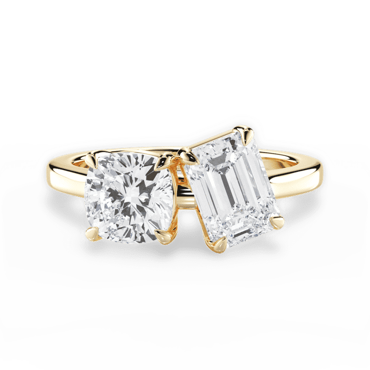 14kt Yellow Gold/18kt Yellow Gold/emerald/top sku 1CUZ1002ALDEM