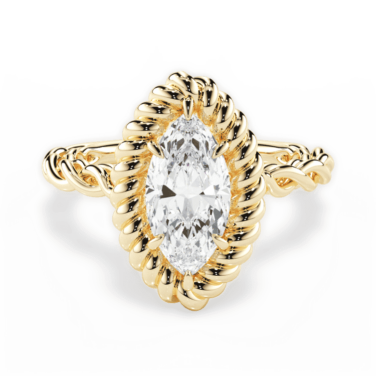 14kt Yellow Gold/18kt Yellow Gold/marquise/top sku 1RZ4766
