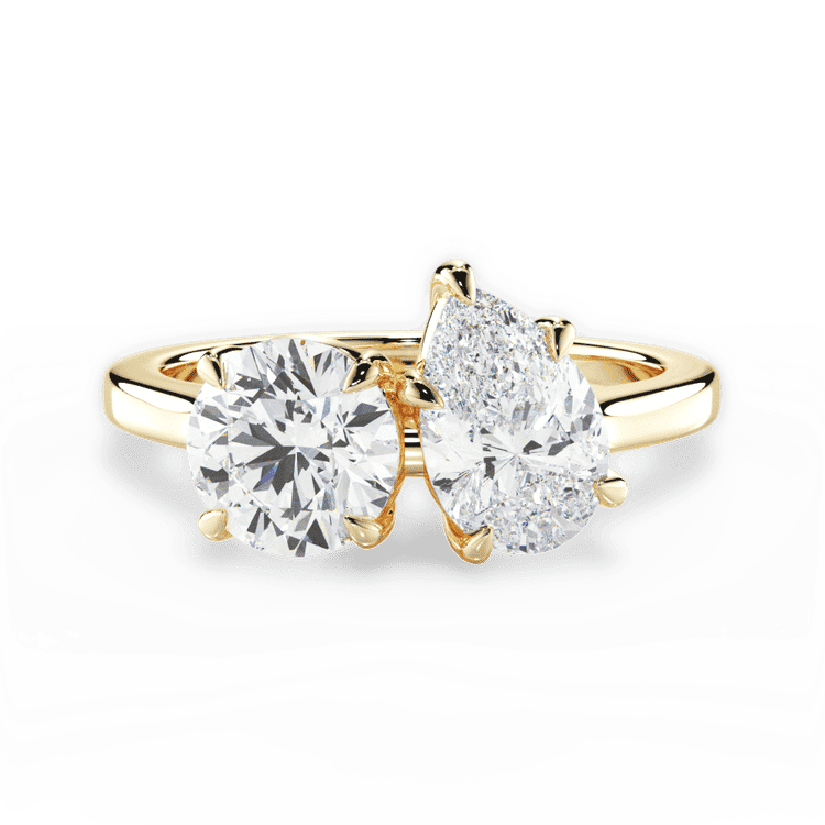 14kt Yellow Gold/18kt Yellow Gold/pear/top sku 1RZ1003CPE
