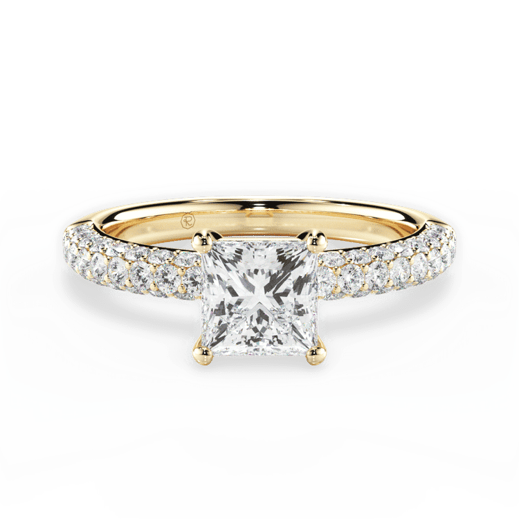 14kt Yellow Gold/18kt Yellow Gold/princess/top sku 1PCZ1340