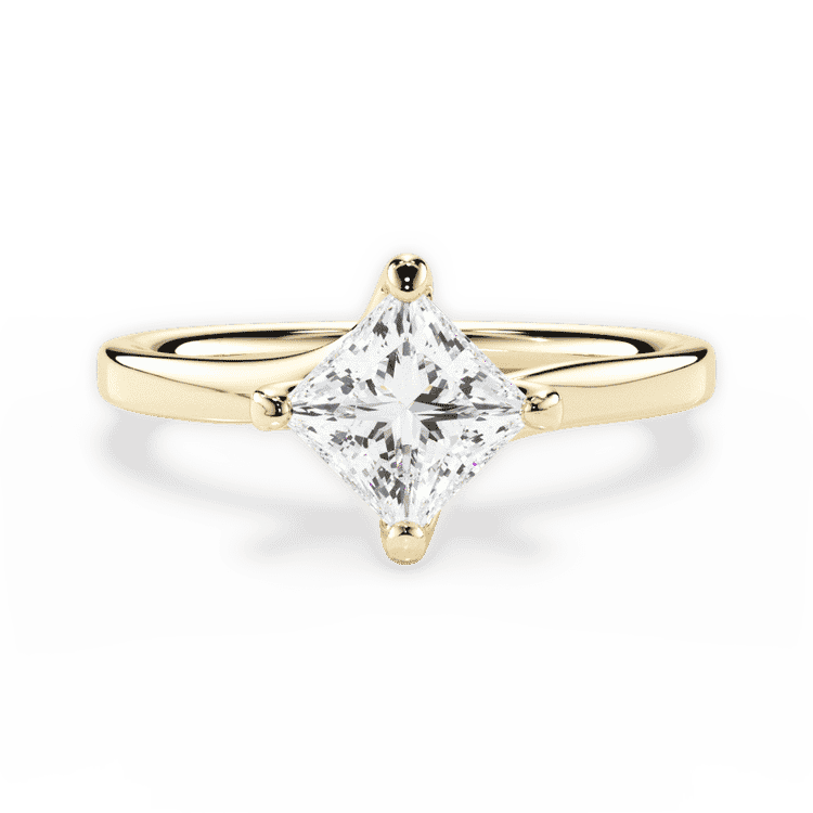 14kt Yellow Gold/18kt Yellow Gold/princess/top sku 1PCZ4765