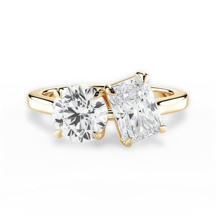 14kt Yellow Gold/18kt Yellow Gold/radiant/top sku 1RZ1003CLDRA