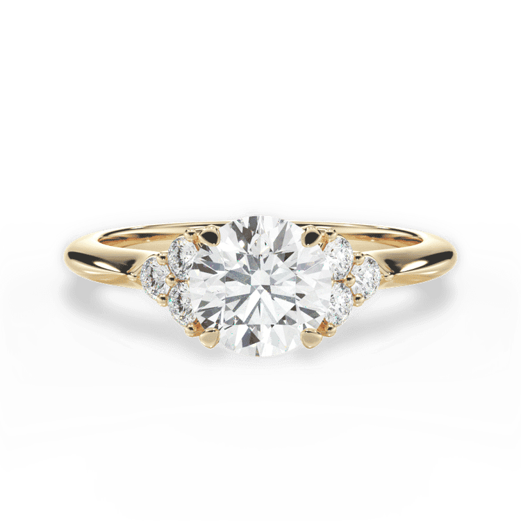 14kt Yellow Gold/18kt Yellow Gold/round/top sku 1RZ4705