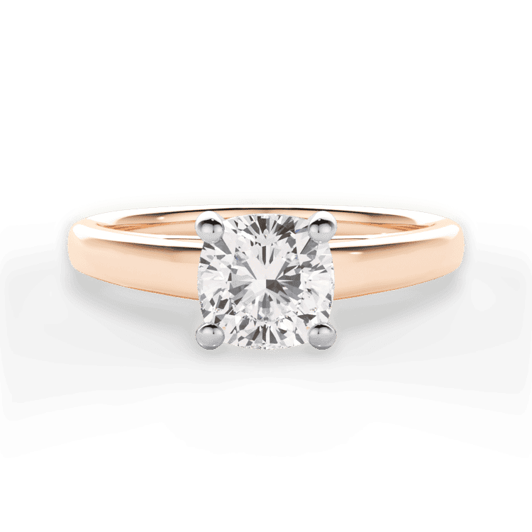 14kt Rose Gold/18kt Rose Gold/cushion/top sku 1CUZ7231