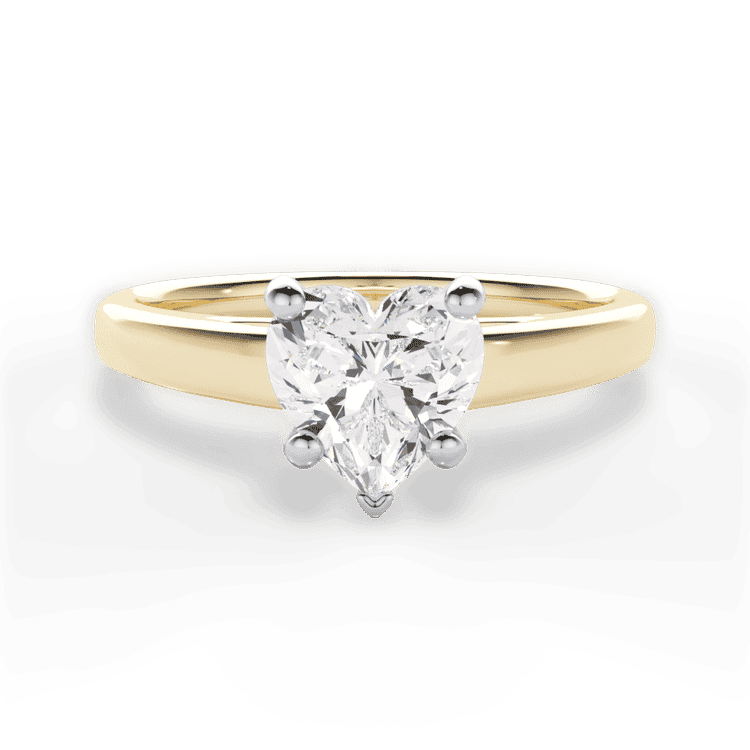 14kt Yellow Gold/18kt Yellow Gold/heart/top sku 1HZ7231