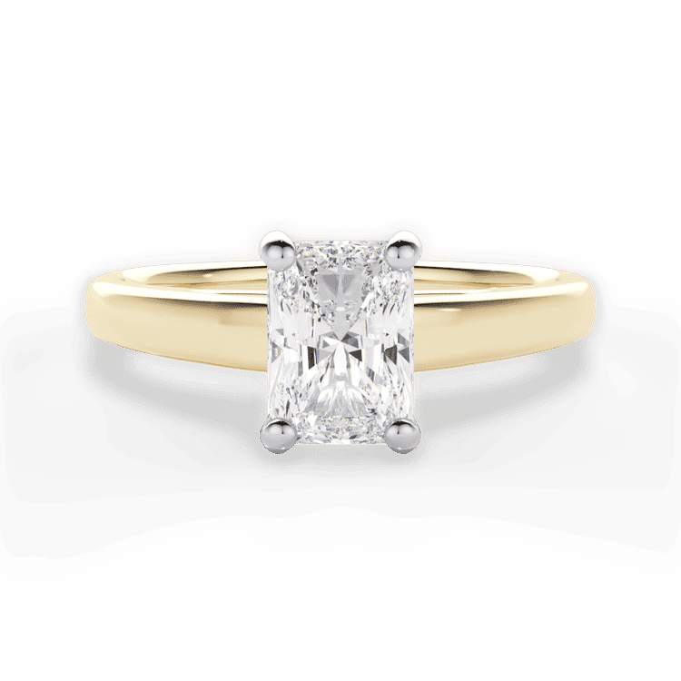 14kt Yellow Gold/18kt Yellow Gold/radiant/top sku 1RAZ7231