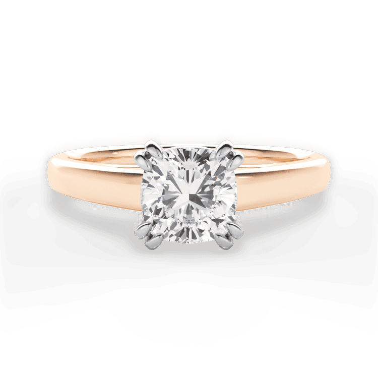 14kt Rose Gold/18kt Rose Gold/cushion/top sku 1CUZ7232
