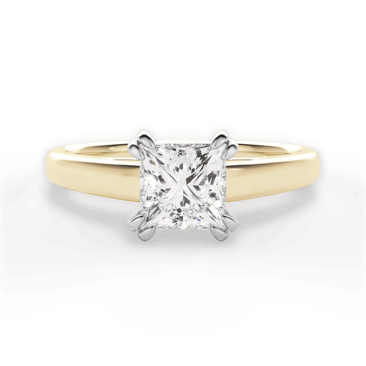 14kt Yellow Gold/18kt Yellow Gold/princess/top sku 1PCZ7232