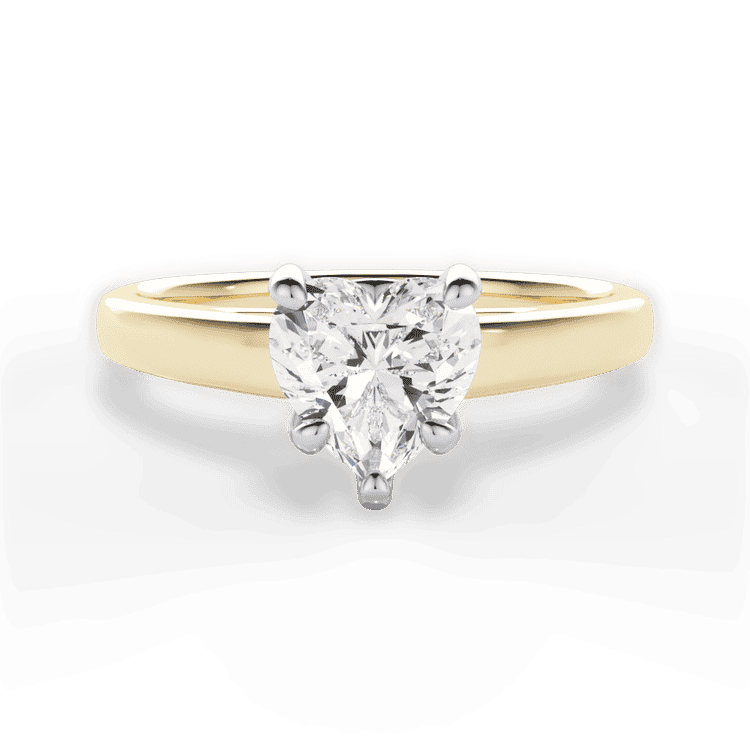 14kt Yellow Gold/18kt Yellow Gold/heart/top sku 1HZ7234