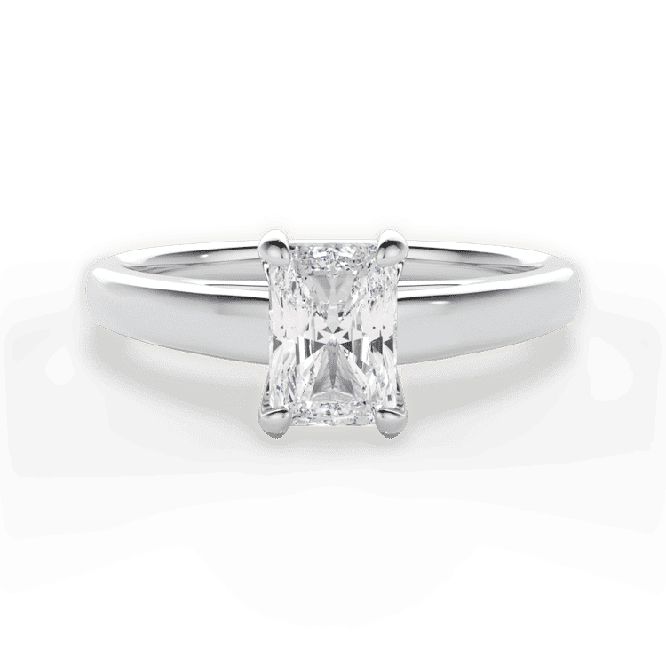 14kt White Gold/18kt White Gold/Platinum/radiant/top sku 1RAZ7234