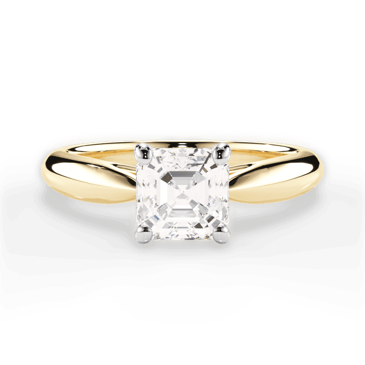 14kt Yellow Gold/18kt Yellow Gold/asscher/top sku 1ASZ7241