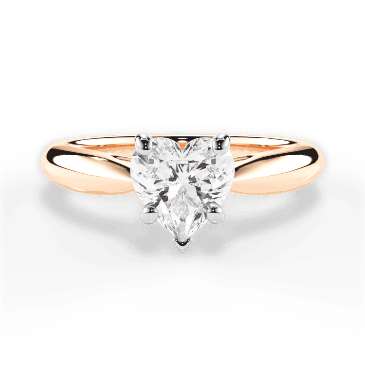 14kt Rose Gold/18kt Rose Gold/heart/top sku 1HZ7241