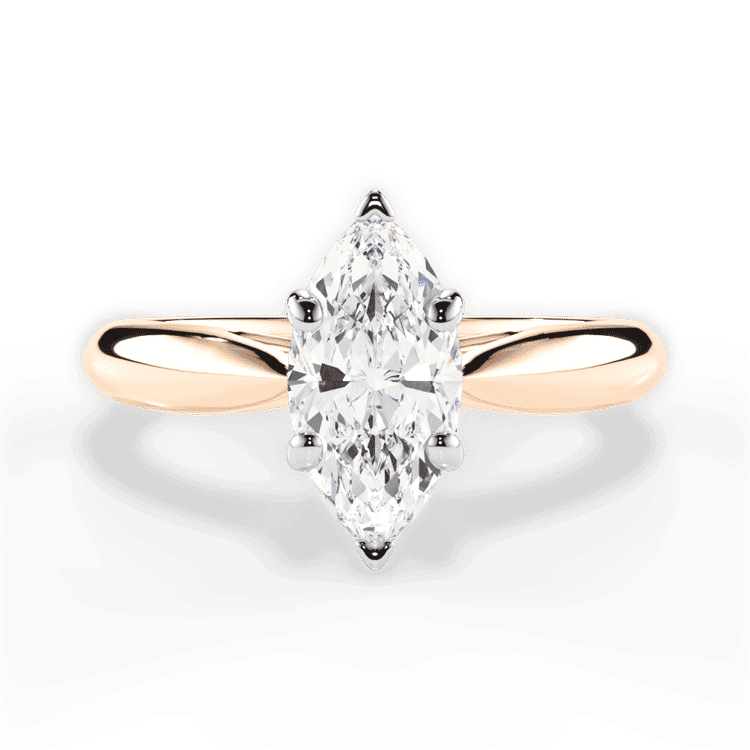 14kt Rose Gold/18kt Rose Gold/marquise/top sku 1MZ7241