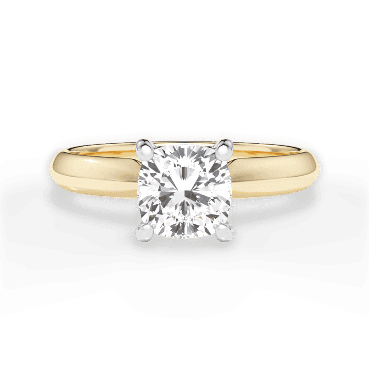 14kt Yellow Gold/18kt Yellow Gold/cushion/top sku 1CUZ7261