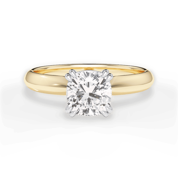 14kt Yellow Gold/18kt Yellow Gold/cushion/top sku 1CUZ7262