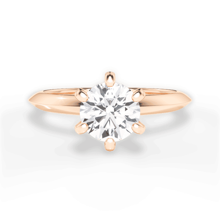 14kt Rose Gold/18kt Rose Gold/round/top sku 1RZ7395