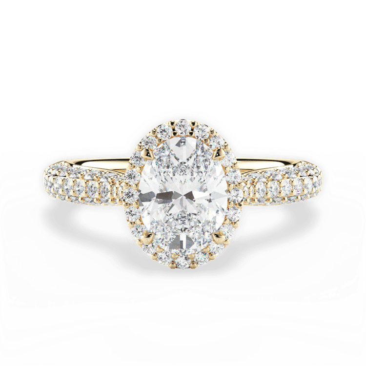 14kt Yellow Gold/18kt Yellow Gold/oval/top sku 1OZ1349