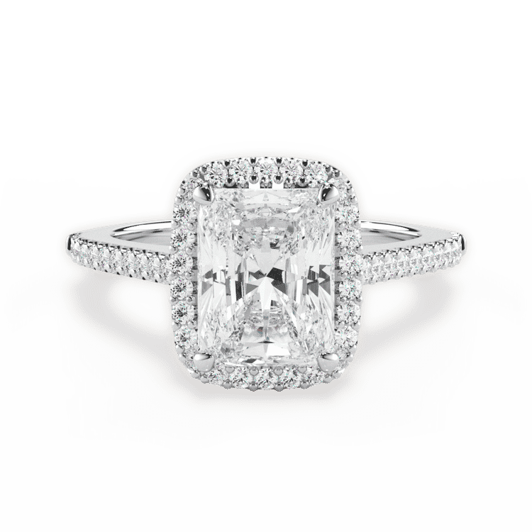14kt White Gold/18kt White Gold/Platinum/radiant/top sku 1RAZ4746