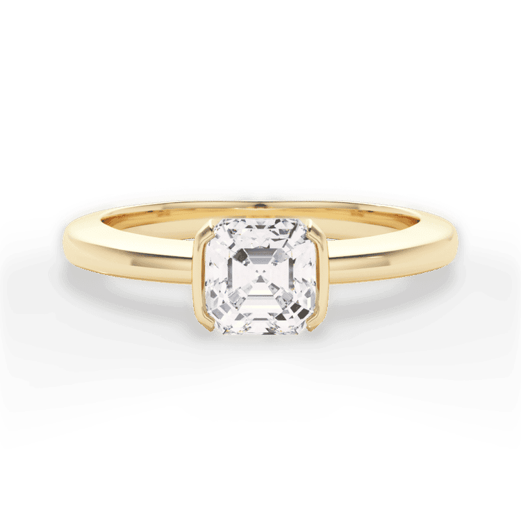 14kt Yellow Gold/18kt Yellow Gold/asscher/top sku 1ASZ1065