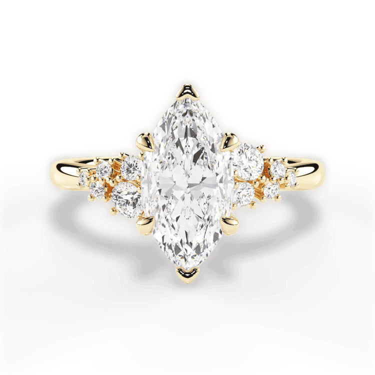 14kt Yellow Gold/18kt Yellow Gold/marquise/top sku 1MZ4500