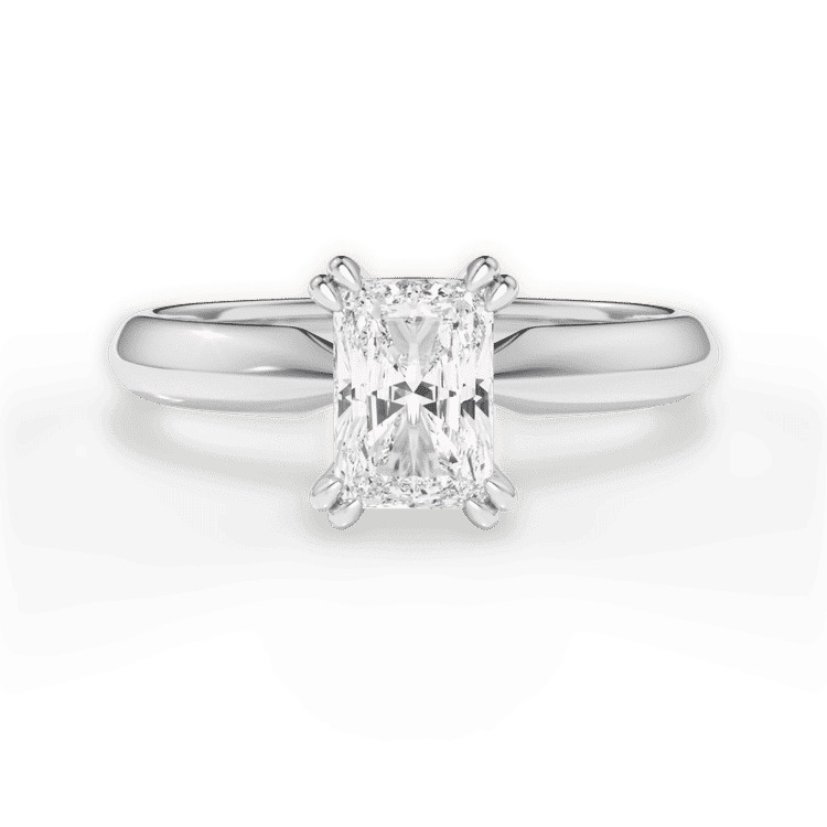 14kt White Gold/18kt White Gold/Platinum/radiant/top sku 1RAZ7262