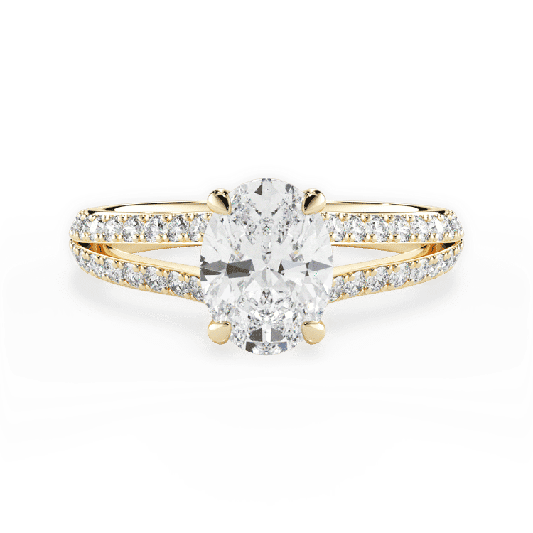 14kt Yellow Gold/18kt Yellow Gold/oval/top sku 1OZ2488