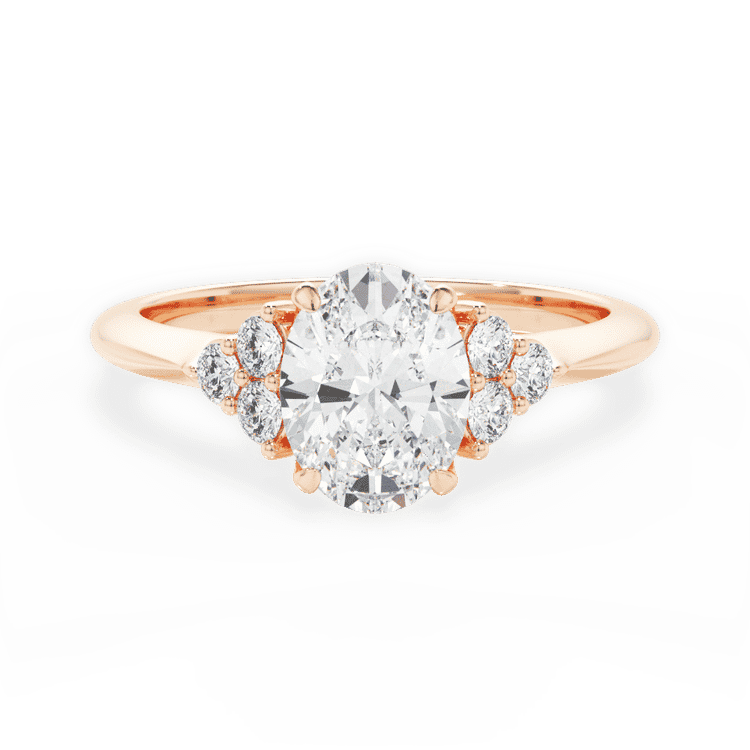 14kt Rose Gold/18kt Rose Gold/oval/top sku 1OZ4705