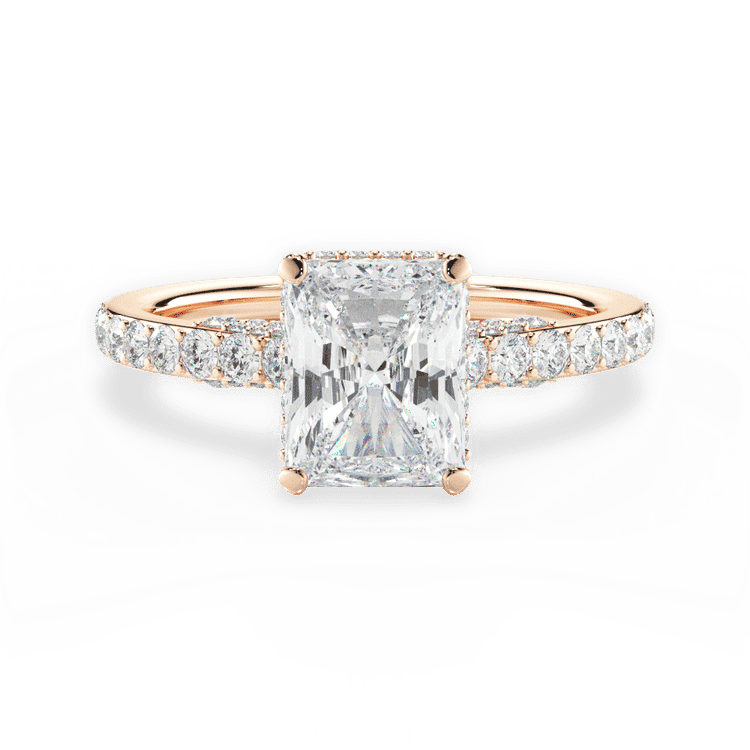 14kt Rose Gold/18kt Rose Gold/radiant/top sku 1RAZ1320