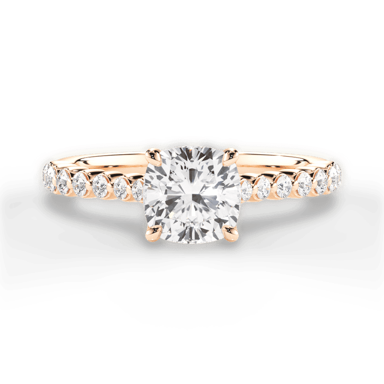 14kt Rose Gold/18kt Rose Gold/cushion/top sku 1CUZ1511