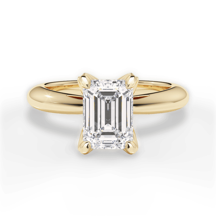 14kt Yellow Gold/18kt Yellow Gold/emerald/top sku 1ECZ3279