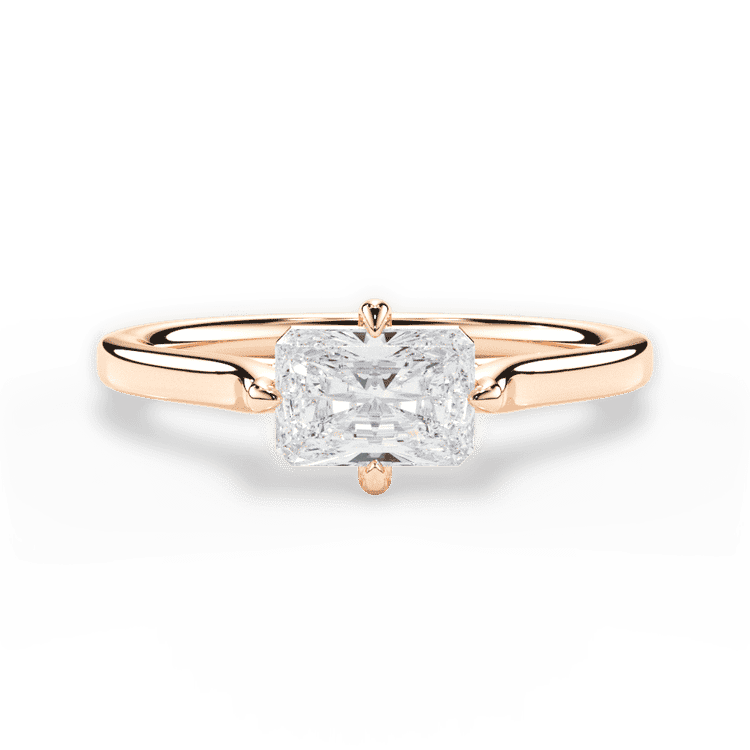 14kt Rose Gold/18kt Rose Gold/radiant/top sku 1RAZ1402