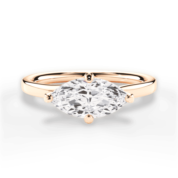 14kt Rose Gold/18kt Rose Gold/marquise/top sku 1MZ4765
