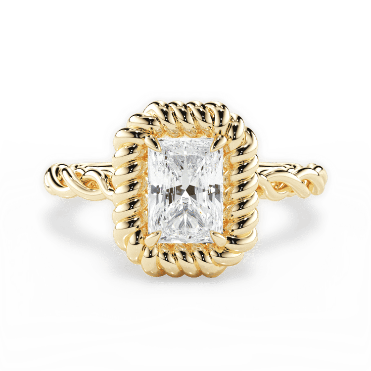 14kt Yellow Gold/18kt Yellow Gold/radiant/top sku 1RAZ4766