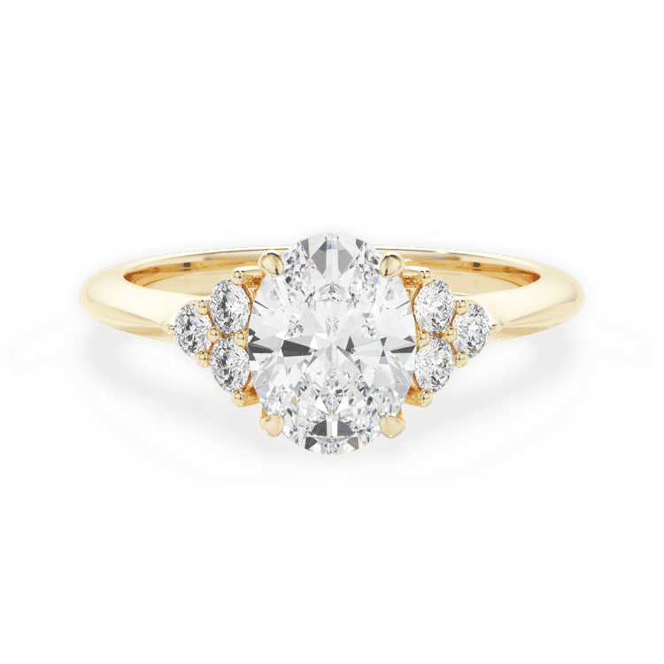 14kt Yellow Gold/18kt Yellow Gold/oval/top sku 1OZ4705