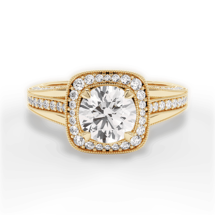 14kt Yellow Gold/18kt Yellow Gold/round/top sku 1RZ3154